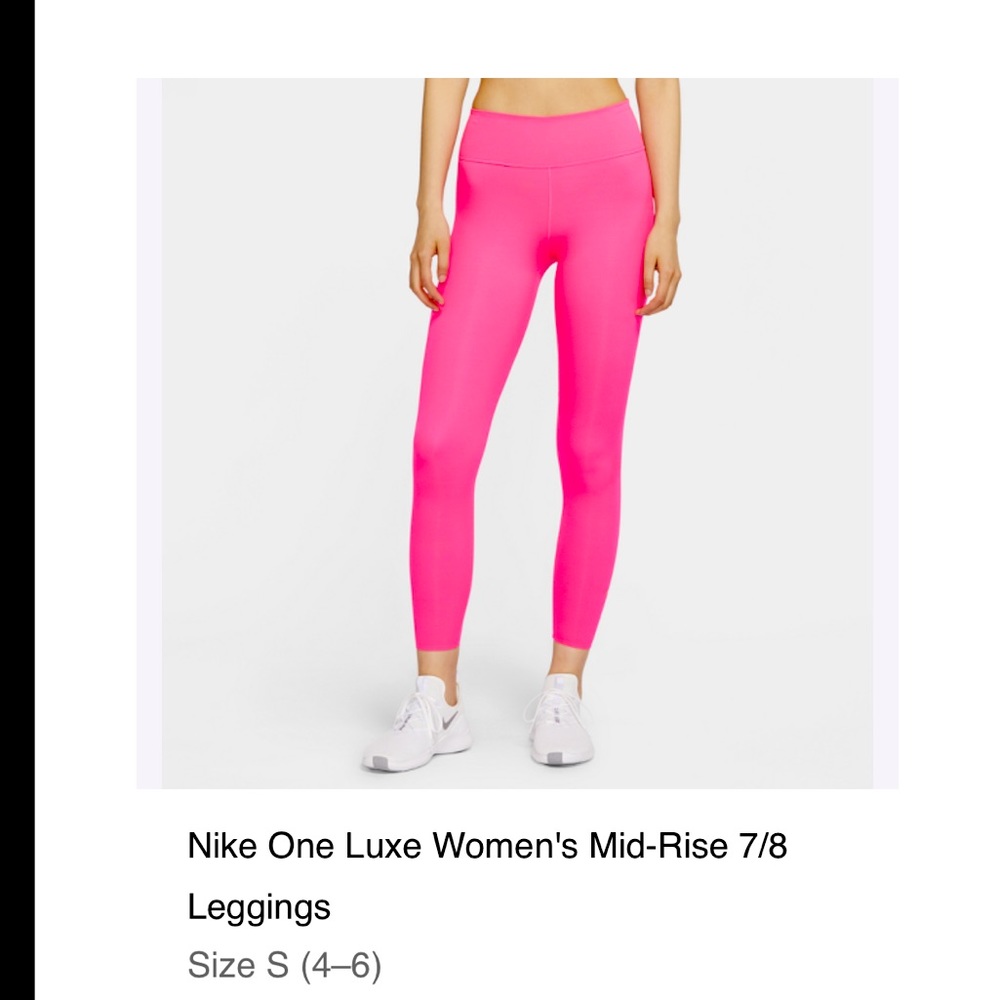 Nike one luxe women’s leggings 7/8